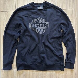 Harley-Davidson Black Crewneck Sweatshirt